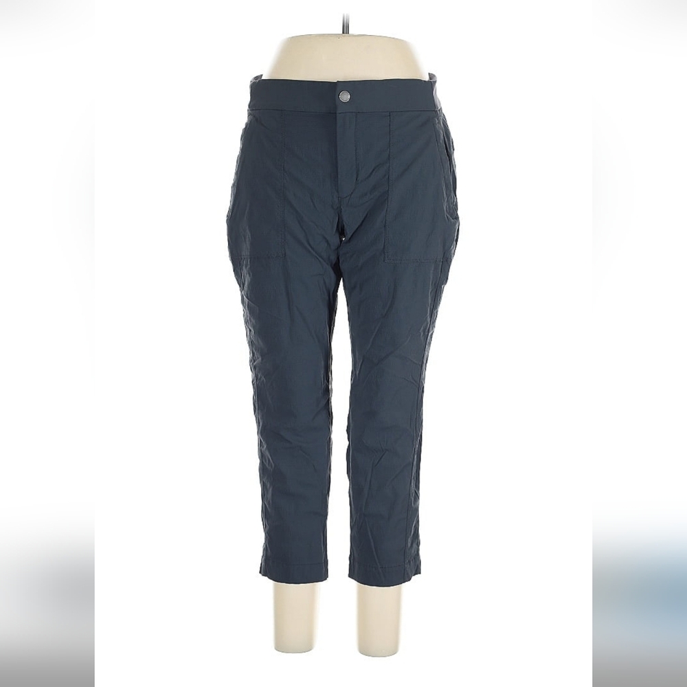 Athleta Grey/Blue Cargo Pants
